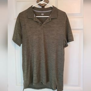 Old Navy Men's Short Sleeve Polo Shirt, Size:Medium Color: Blended Grayi…